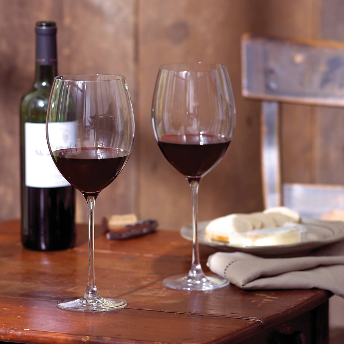 Tuscany Classics Bordeaux Glasses, Set of 4
