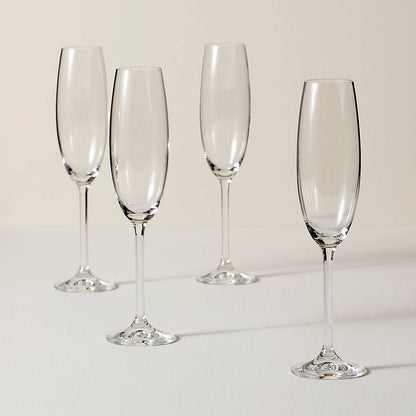 Tuscany Classics Flute Glasses, Set of 4
