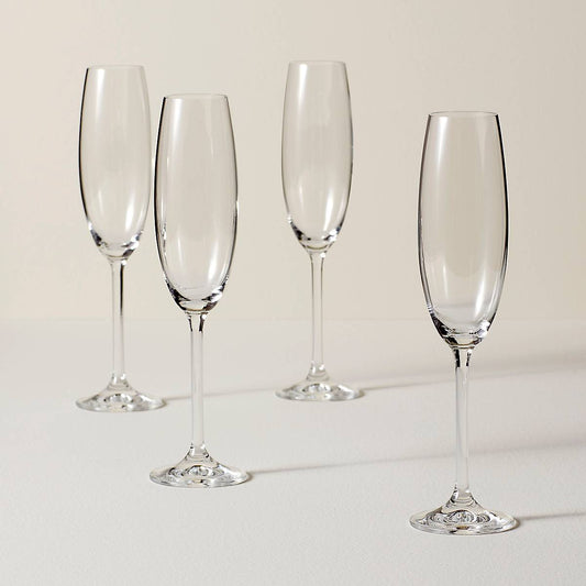 Tuscany Classics Flute Glasses, Set of 4