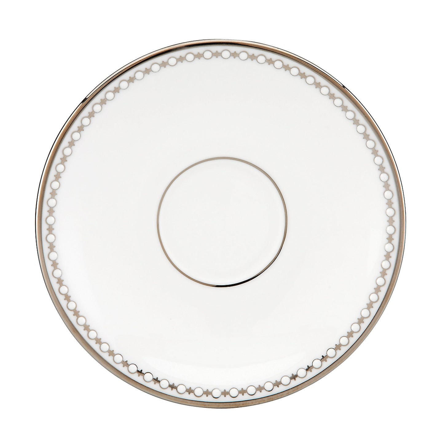 Pearl Platinum Saucer