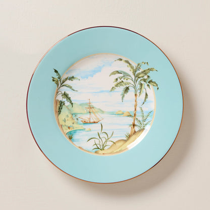 British Colonial Tradewind Accent Plate