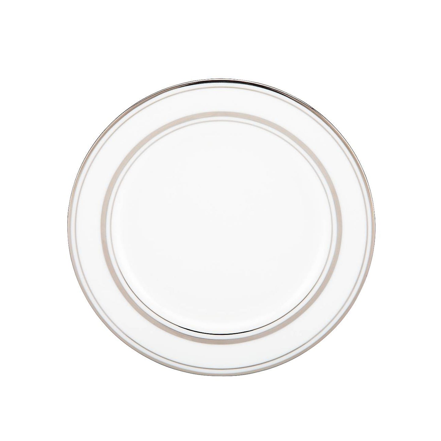 Library Lane Platinum Bread Plate