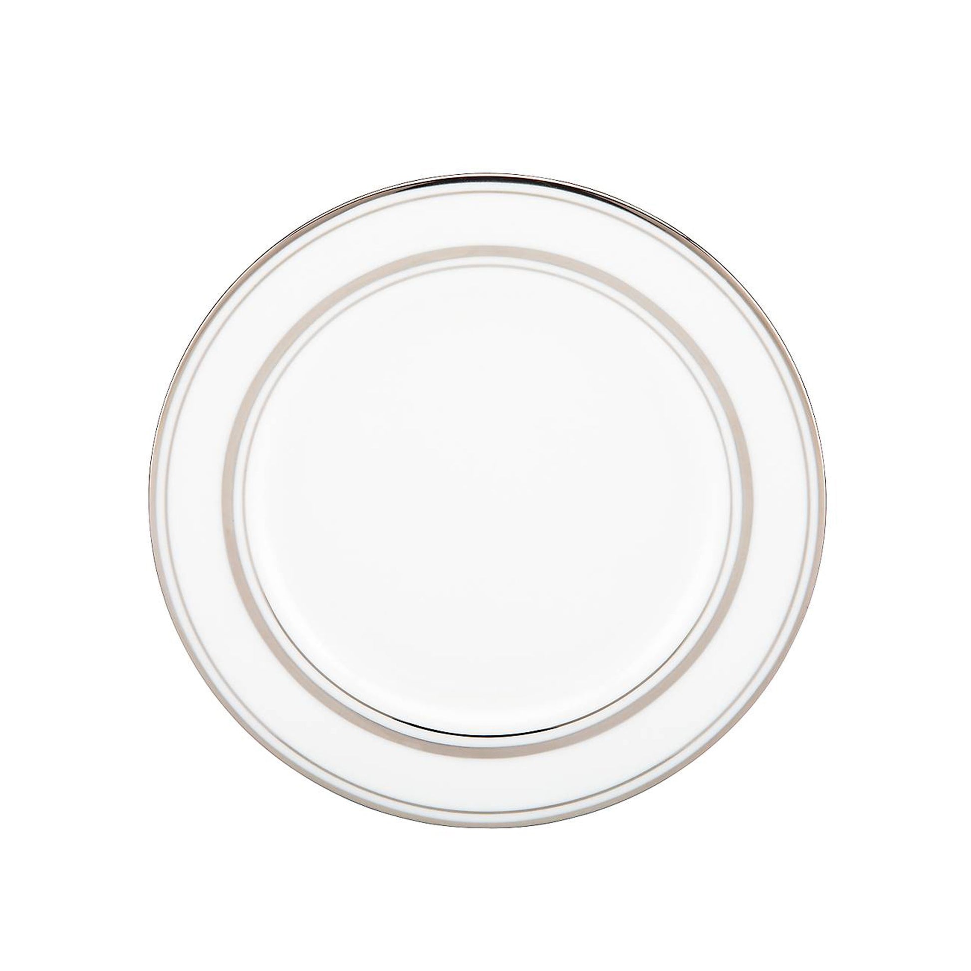 Library Lane Platinum Bread Plate