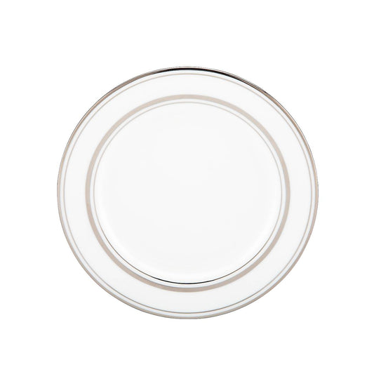Library Lane Platinum Bread Plate
