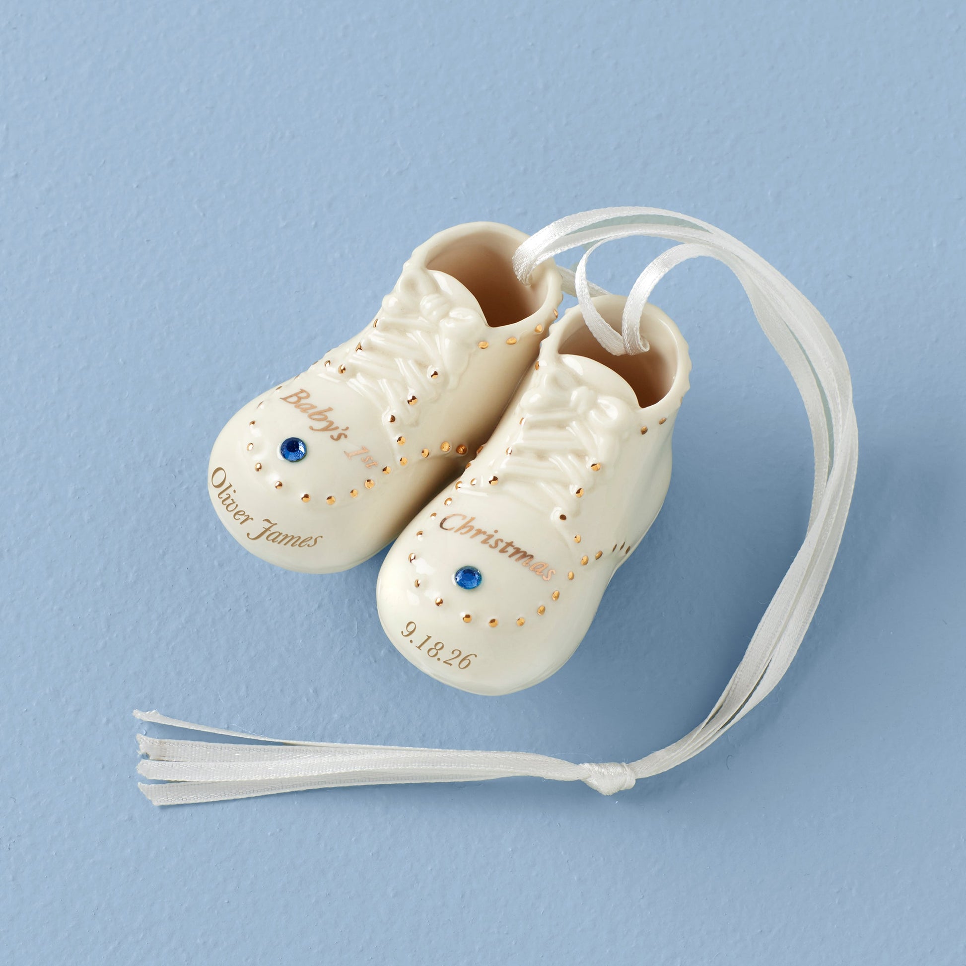 Personalized Baby's First Steps Ornament