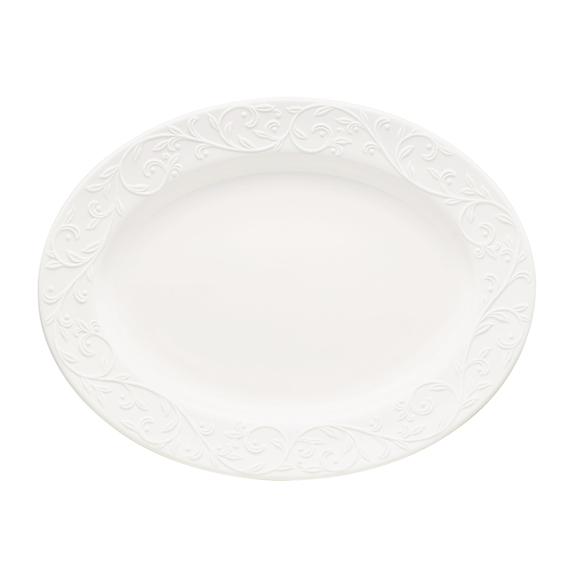 Opal Innocence Carved Oval Platter