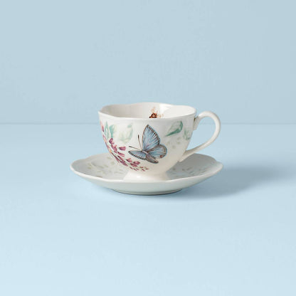 Butterfly Meadow Blue Cup & Saucer
