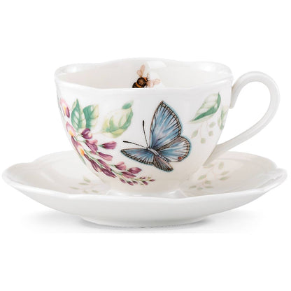 Butterfly Meadow Blue Cup & Saucer