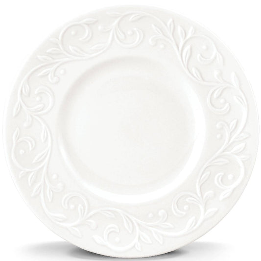 Opal Innocence Carved 4-Piece Plate Set