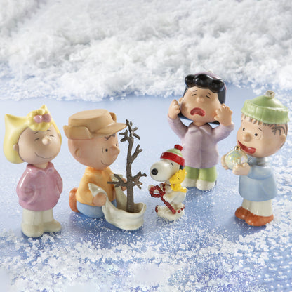 Peanuts "A Charlie Brown Christmas" 5-Piece Figurine Set
