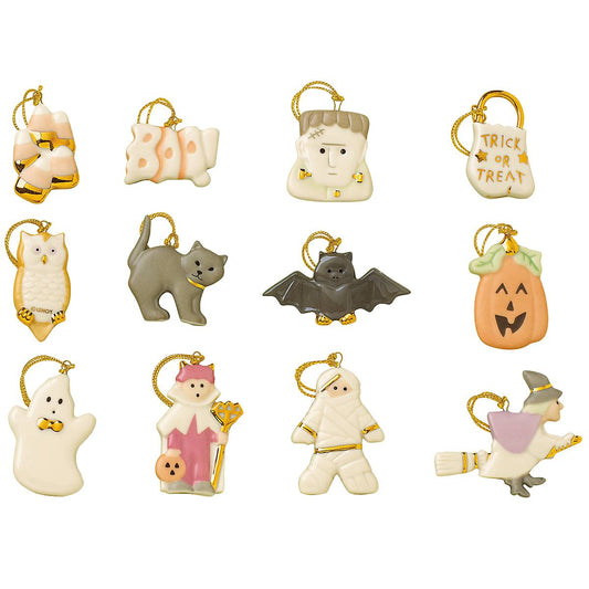 Trick or Treat 12-Piece Mini Ornament Set