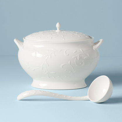 Opal Innocence Carved Soup Tureen Set
