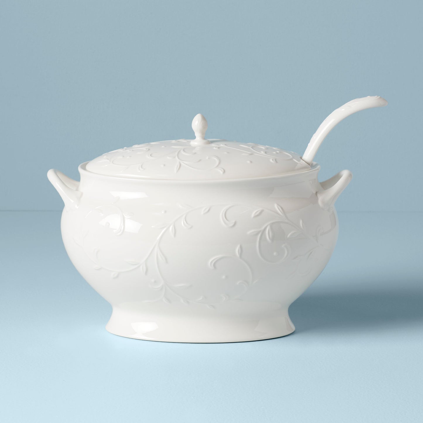Opal Innocence Carved Soup Tureen Set