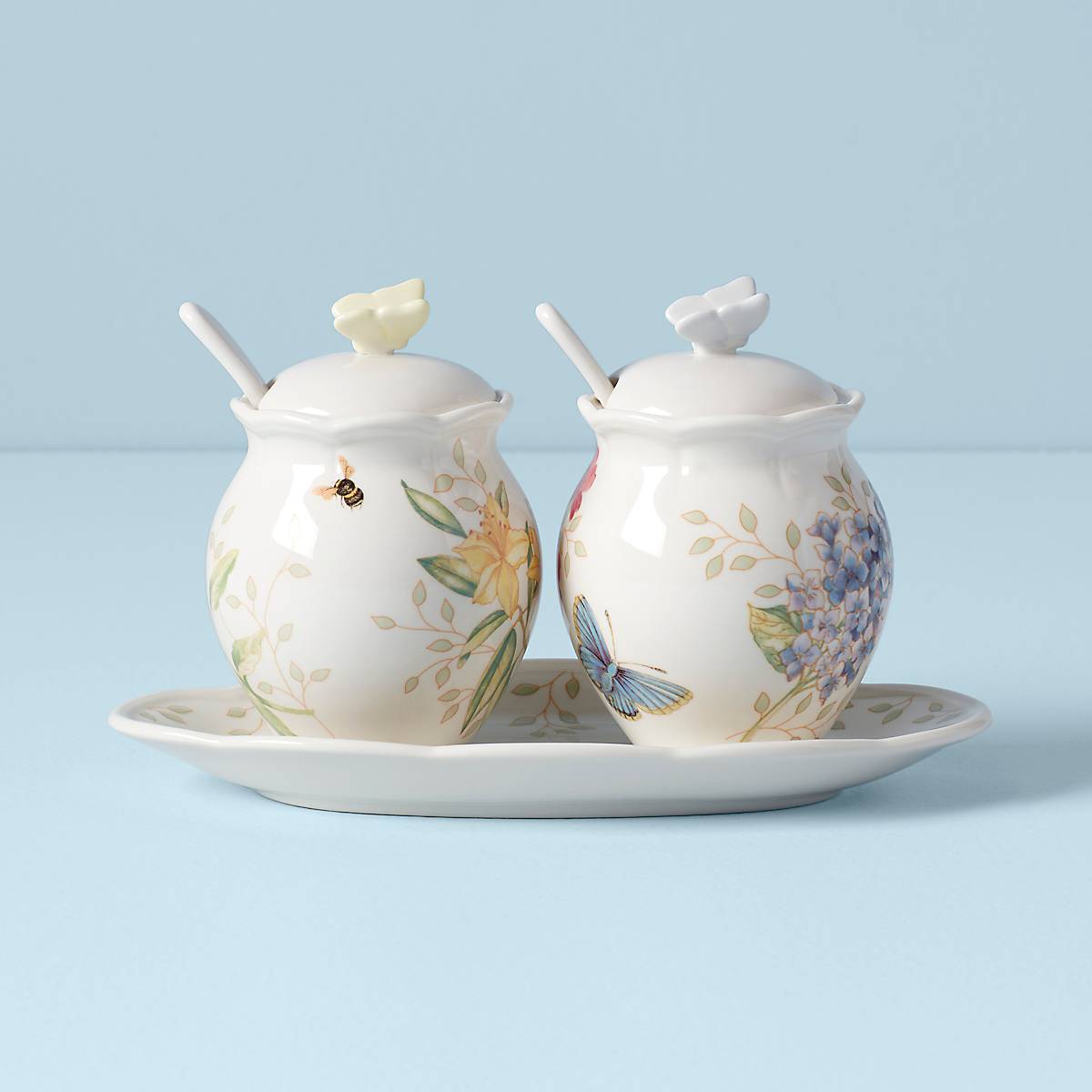 Butterfly Meadow 5-Piece Condiment Set