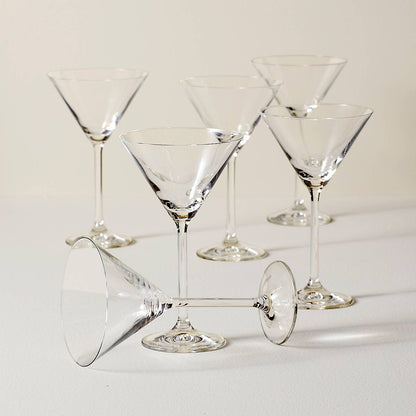Tuscany Classics Martini Glasses, Set of 6