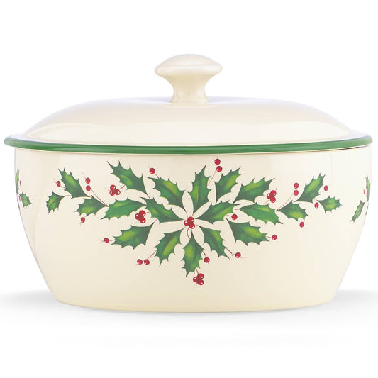 Holiday Covered Casserole Dish