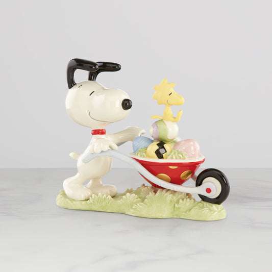 Snoopy Easter Egg Delivery Figurine