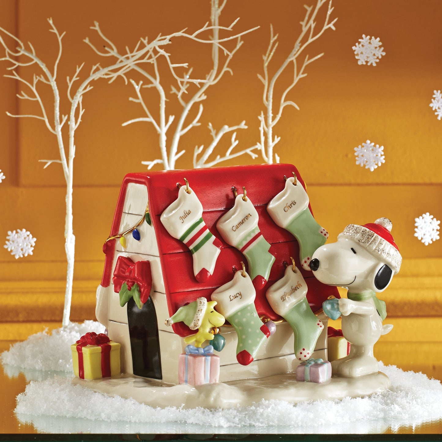 Personalized Snoopy's Christmas Decor For You Figurine