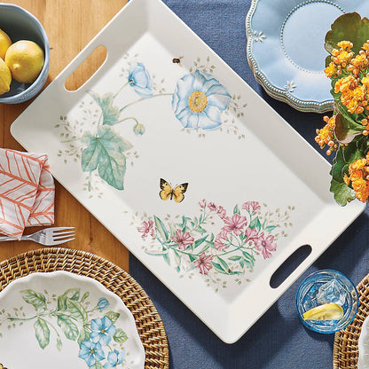 Butterfly Meadow Melamine Handled Tray