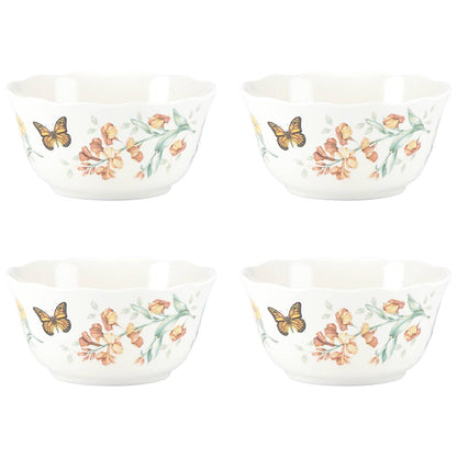 Butterfly Meadow Melamine All-Purpose Bowls, Set of 4