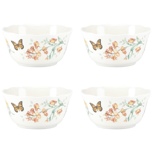 Butterfly Meadow Melamine All-Purpose Bowls, Set of 4
