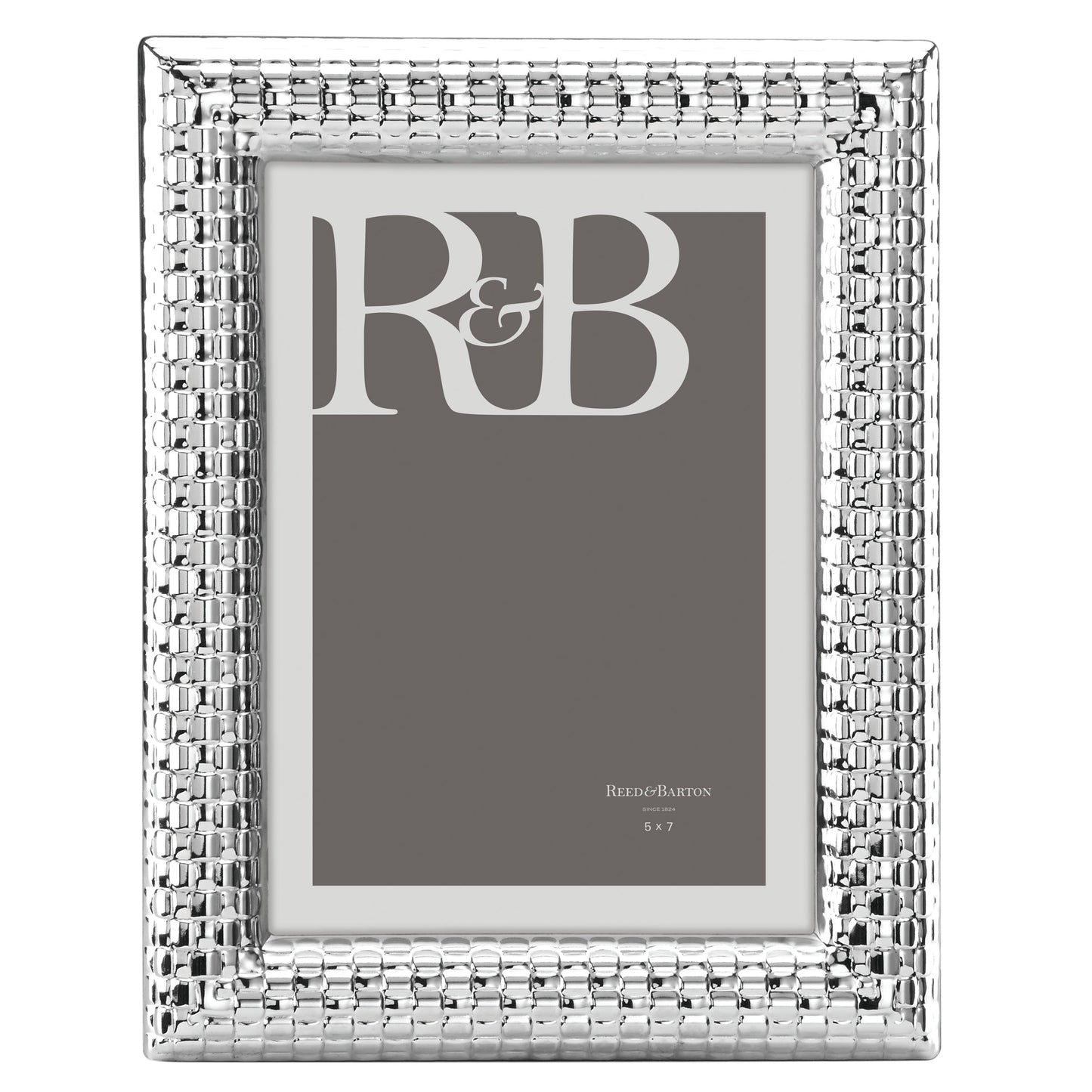 Watchband Silver 5x7 Photo Frame