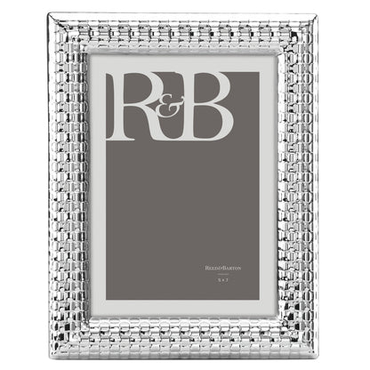 Watchband Silver 5x7 Photo Frame