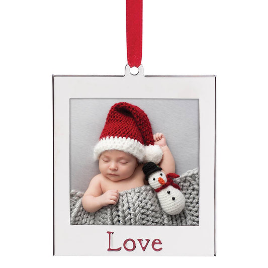 Love Photo Frame Charm Ornament