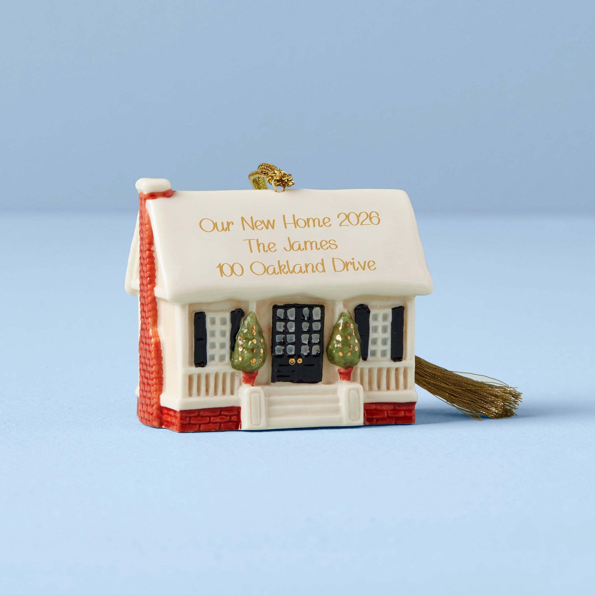 Personalized Our New Home Ornament