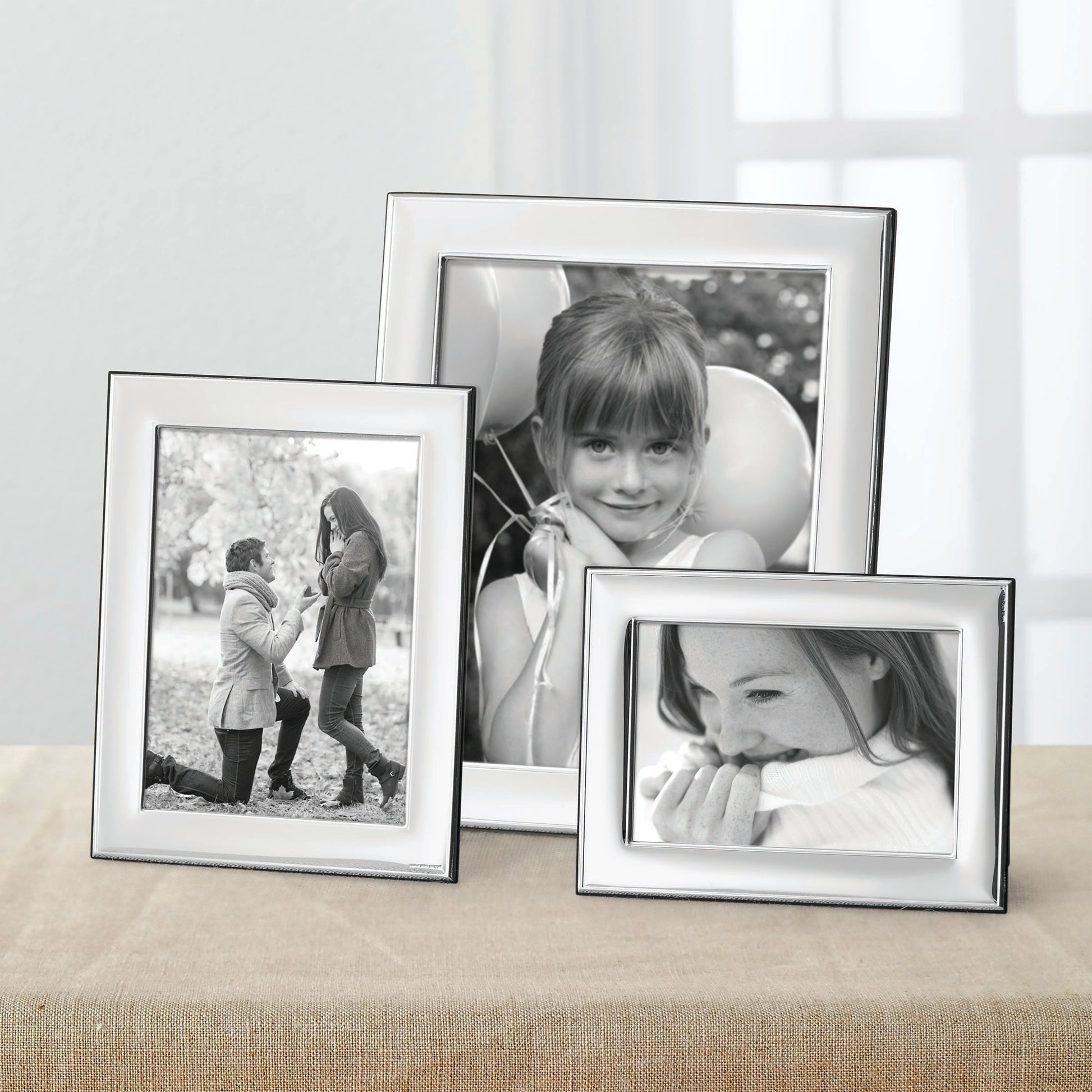 Naples Silverplate 5x7 Photo Frame