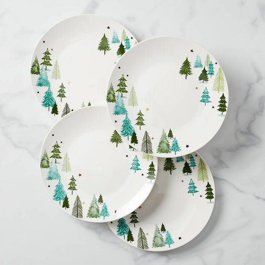 Balsam Lane Dinner Plates, Set of 4
