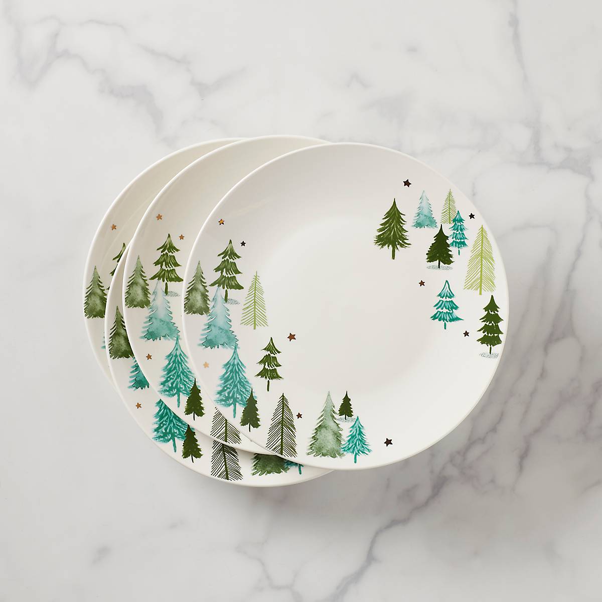 Balsam Lane Dinner Plates, Set of 4