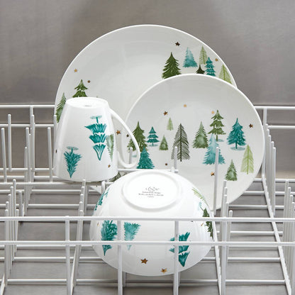 Balsam Lane Dinner Plates, Set of 4