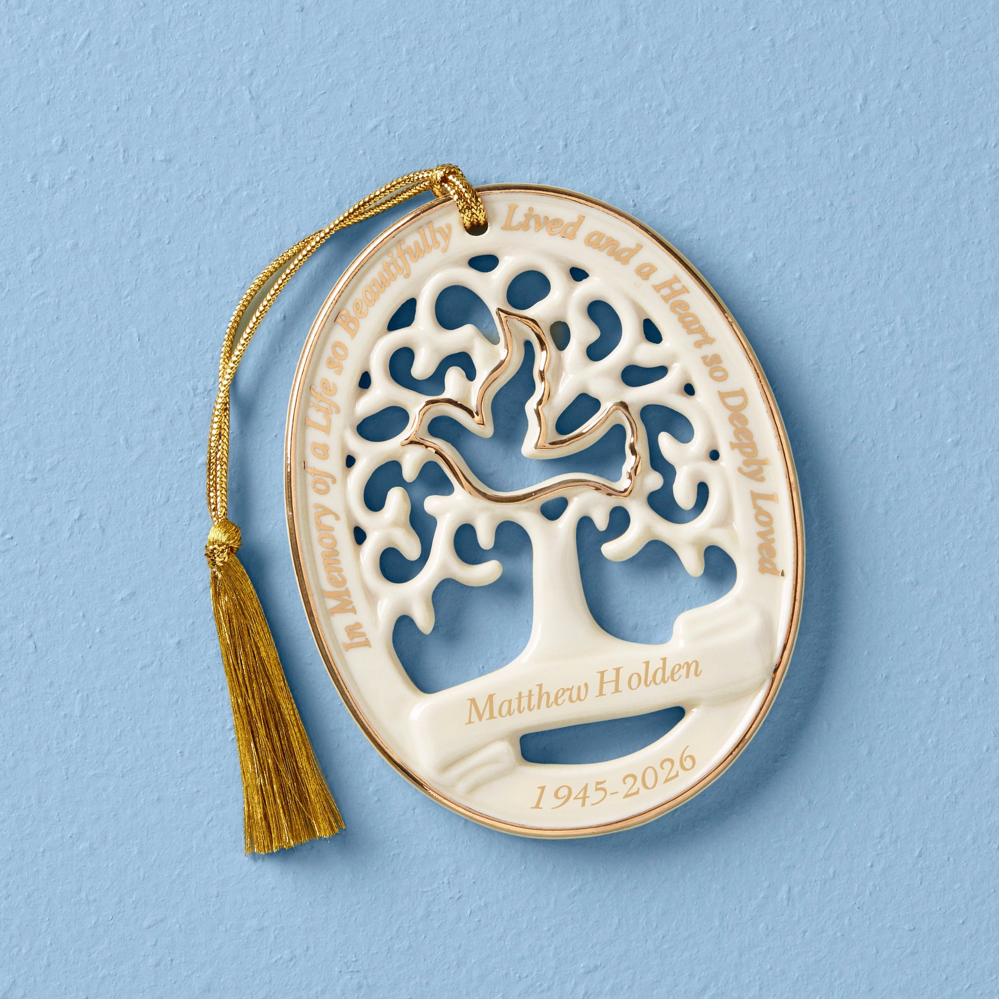 Personalized In Loving Memory Ornament