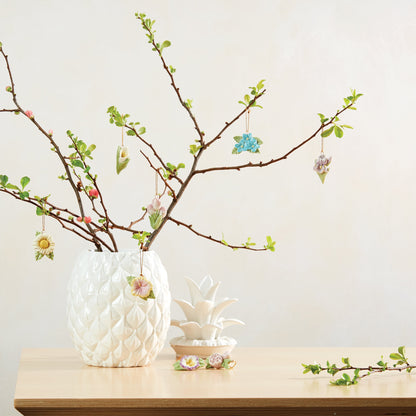 Celebrate Flowers 10-Piece Mini Ornament Set