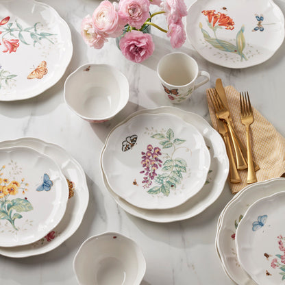 Butterfly Meadow 24-Piece Dinnerware Set