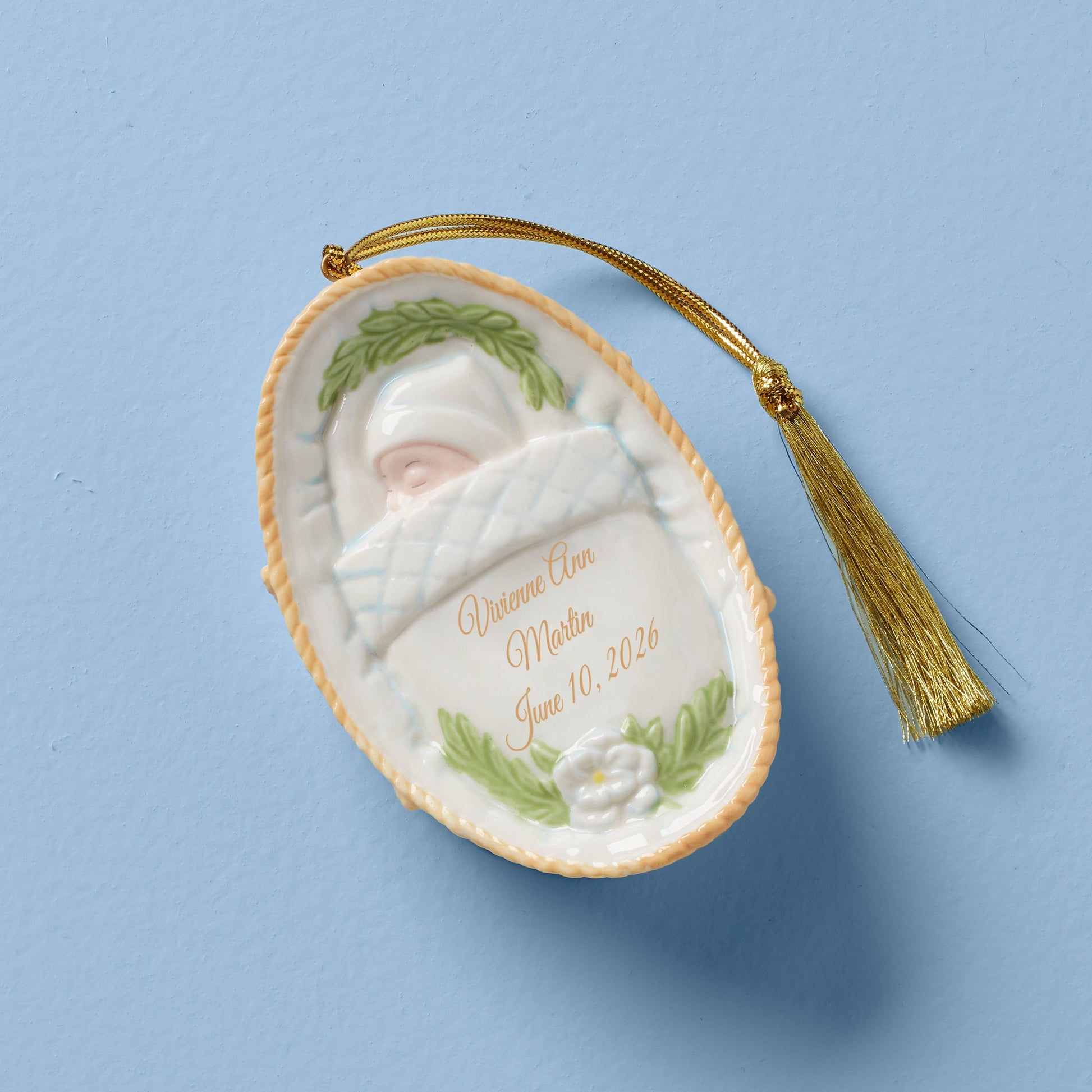 Personalized New Bundle Of Joy Ornament