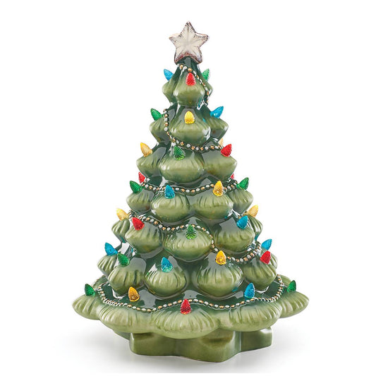 Treasured Traditions Green Lit Tree