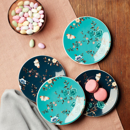 Sprig & Vine Tidbit Plates, Set of 4