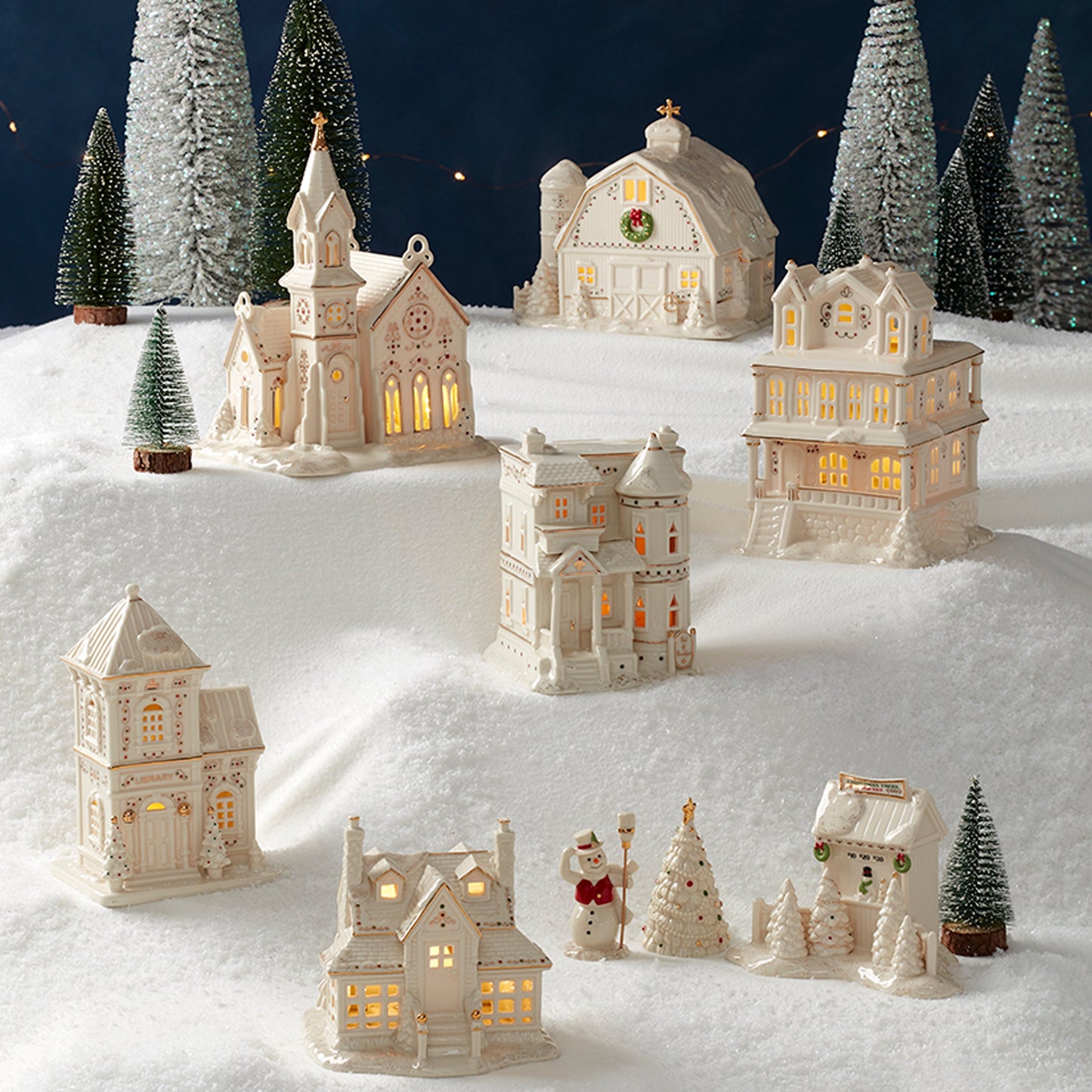 Mistletoe Park Christmas Trees for Sale Figurine