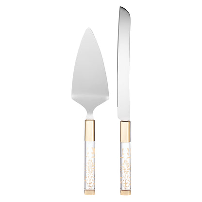 Opal Innocence 2-Piece Cake Knife & Server Set
