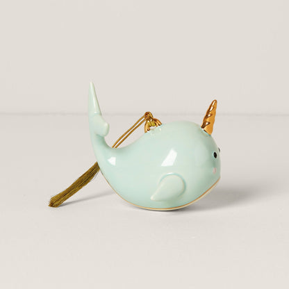 Personalized Narwhal Ornament