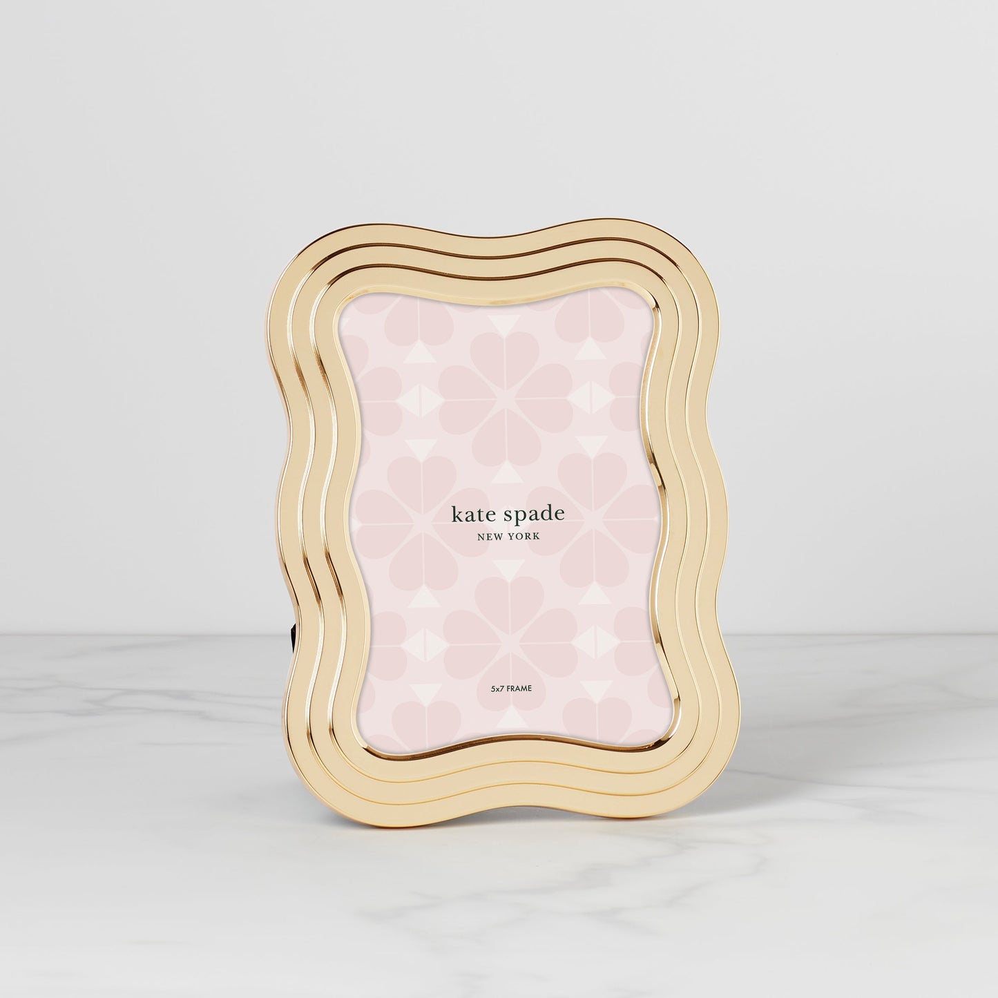 South Street Gold 5x7 Wavy Photo Frame