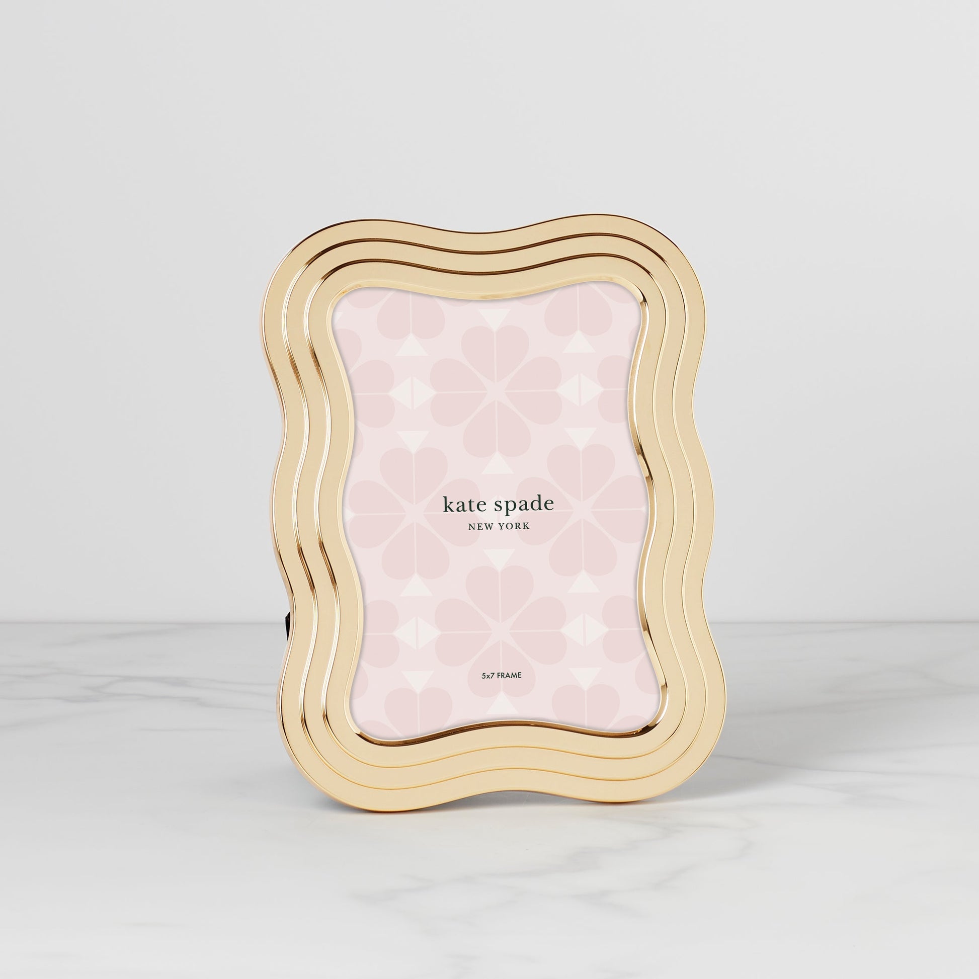 South Street Gold 5x7 Wavy Photo Frame