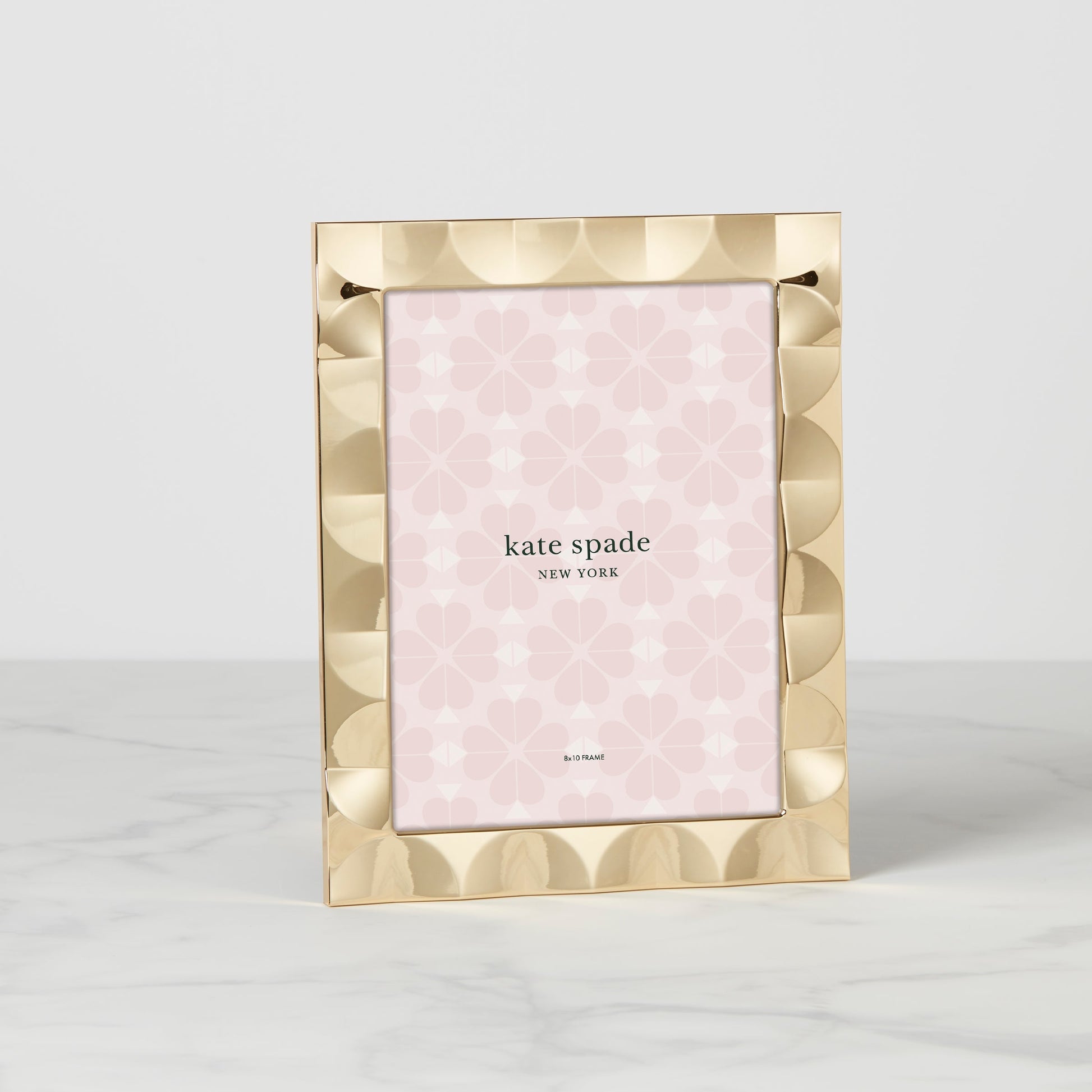 South Street Gold 8x10 Scallop Photo Frame
