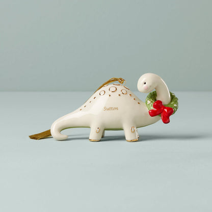 Personalized Dinosaur Ornament