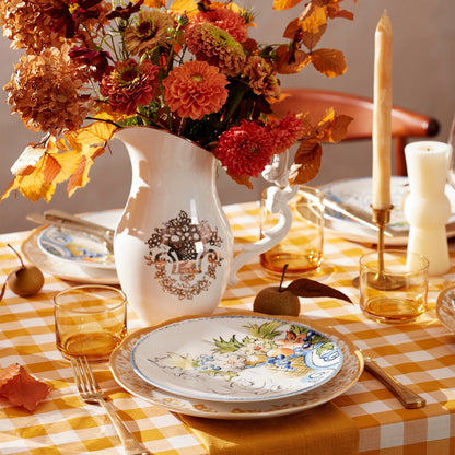 Tuscany Classics Stackable Amber Short Glasses, Set of 4