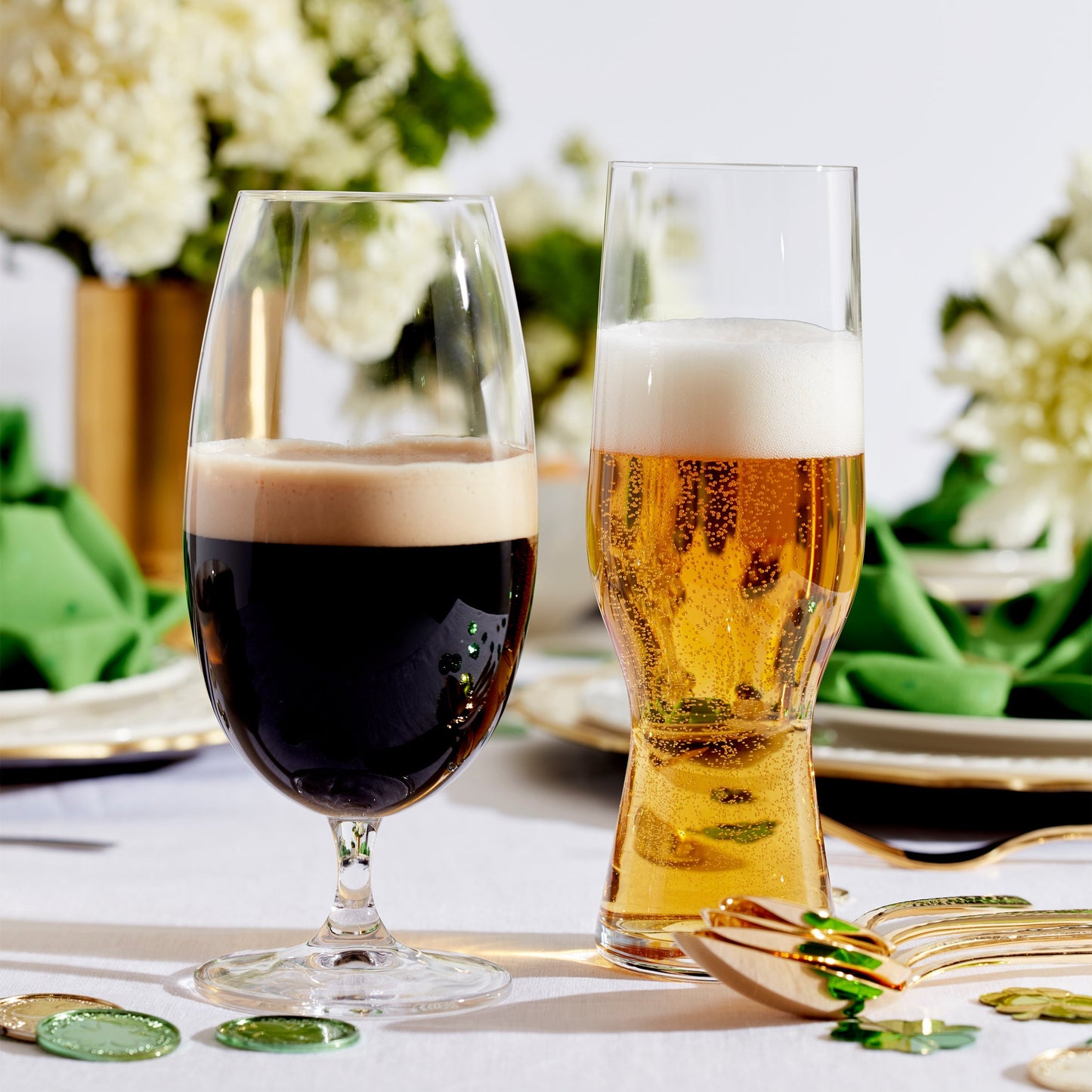 Tuscany Classics Assorted Beer Glasses, Set of 4