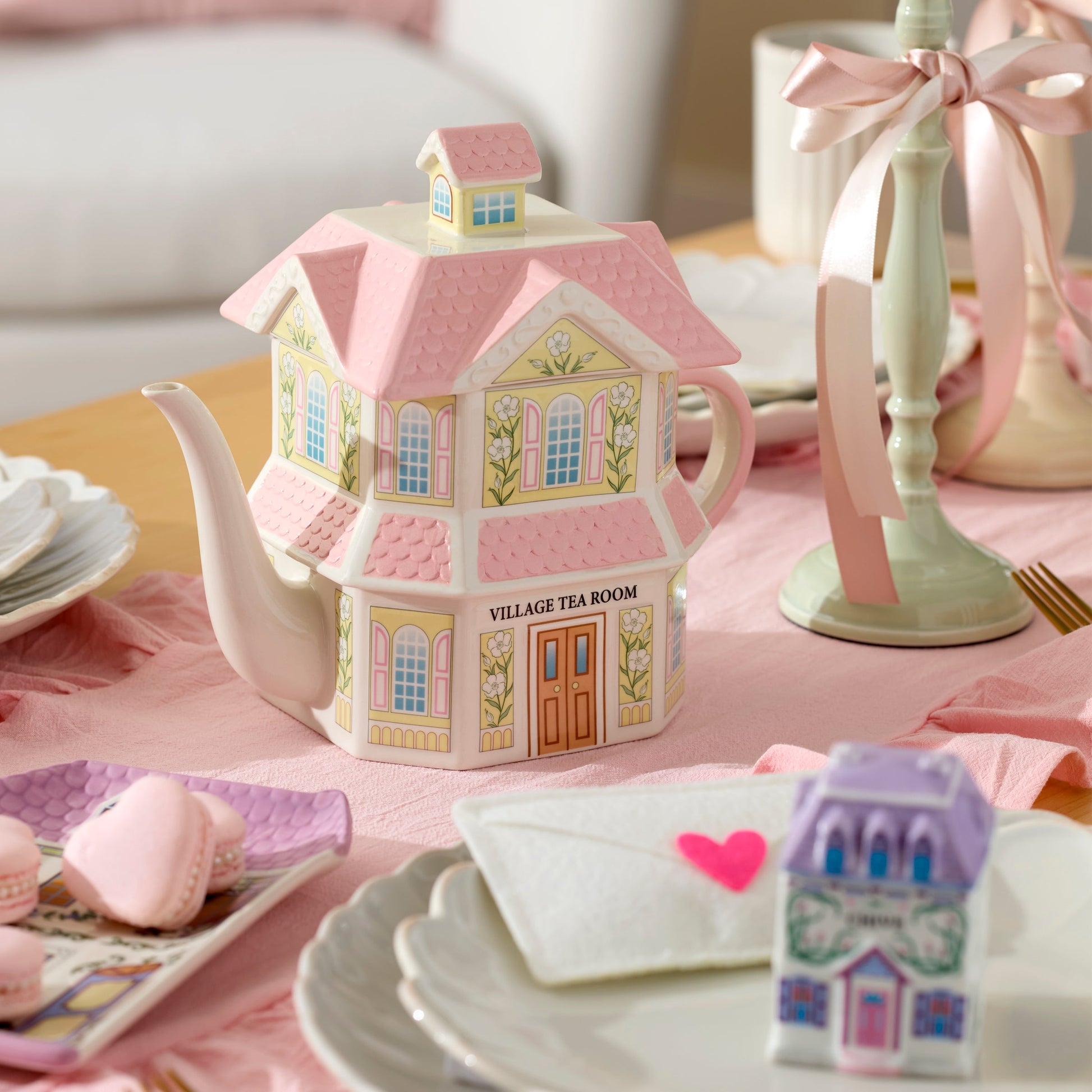 Lenox Spice Village Teapot