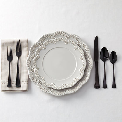 Portola Black Mirror 20-Piece Flatware Set